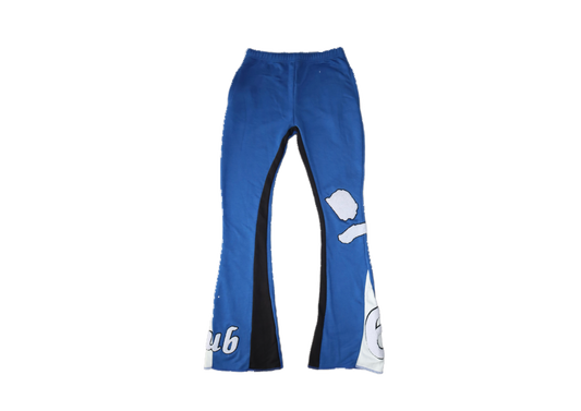 Club 6 Stacked Sweatpants (BLUE)